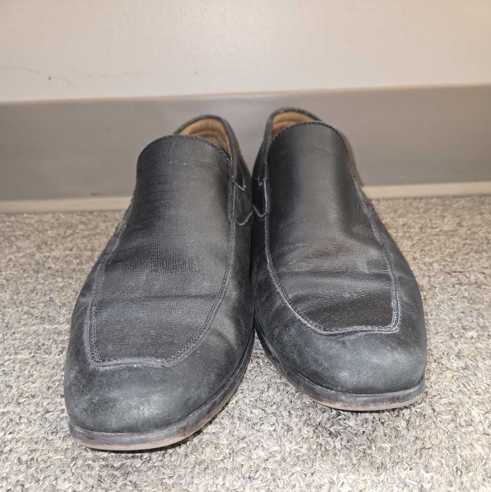 Mens Black Florsheim Loafers Shoes